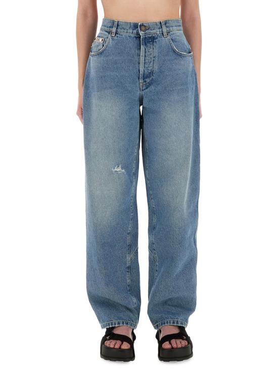 MOSCHINO Women Straight Pants 03195523 0281 DENIM