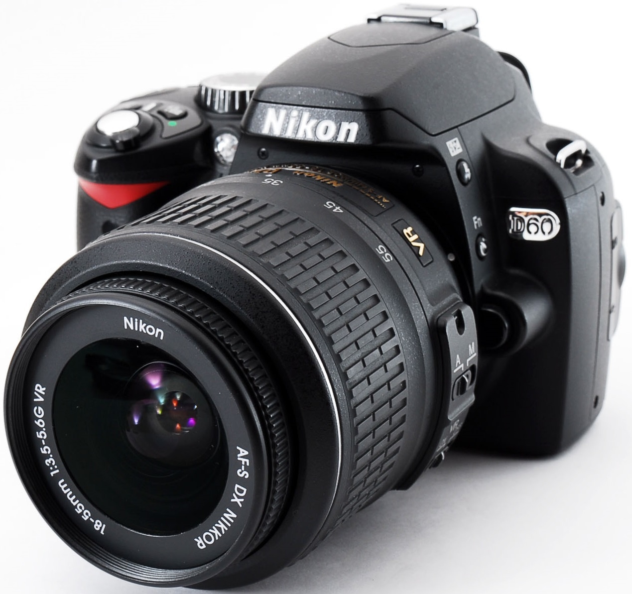 デジタル一眼 D60 レンズキット スマホに送れる Wi-Fi機能SDカード付き 届いてすぐに使える