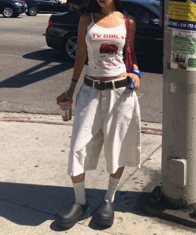 park bermuda pants [2color]