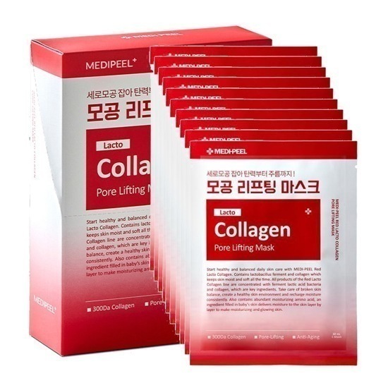 レッドラクトコラーゲンフォアリフティングマスク, 10枚 5,098円