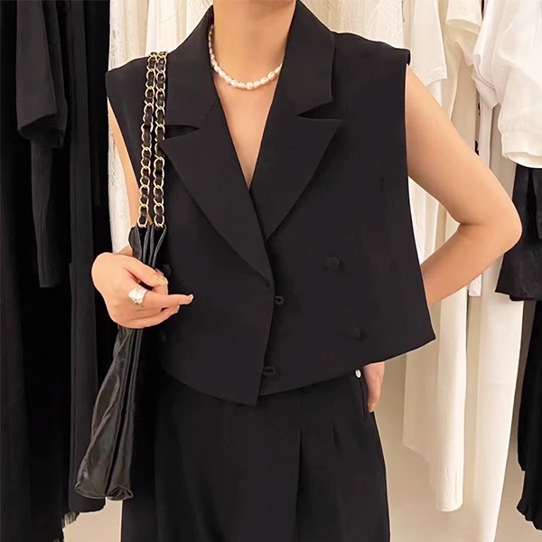 セットアップ　レディース　ベスト　ジレ　ノースリーブ　上下セット　スラックス　ワイドパンツ　ペプラム　フレアパンツ　サマー　スーツ　Aライン　スーツ　ビジネス　通勤　OL