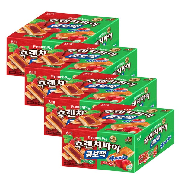 フレンチパイ コンボパック 768g (192gx4個入)x 4パック (1箱)