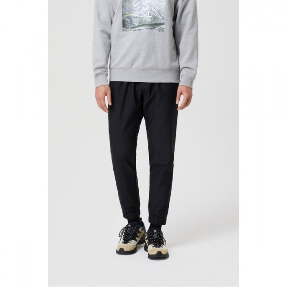 コオロンスポーツ メンズ ウーブン トレーニングパンツ JWPNA24171BLK