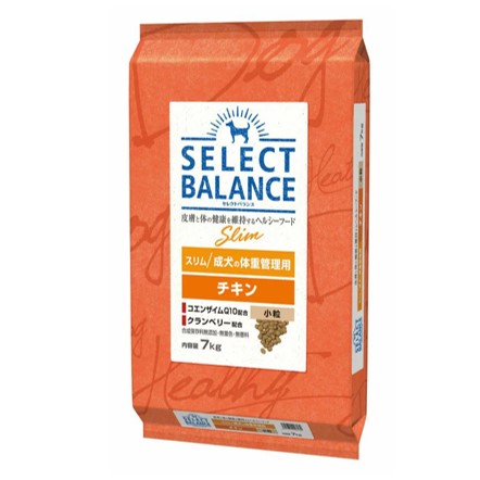 セレクトバランス スリム チキン 小粒（成犬用）7ｋｇ