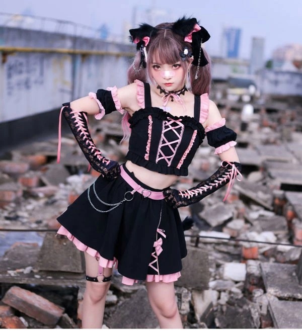 新品 フリル ワンピース かわいい おしゃれ ワンピース ロリータ 文化祭 学園祭 衣装 メイド コスチューム こすぷれ コス ロリィタ Lolita ワンピース ハロウィンコスチューム ハロウィン