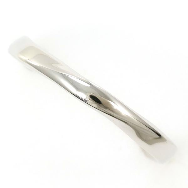 4℃ PT950 リング 指輪 14号 ブルーダイヤ 総重量約3.4g ジュエリー 中古