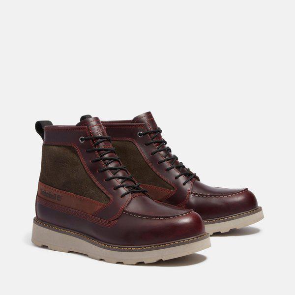 A6CE2 EIW メンズ ブリトン ミルズ レースアップ 防水ブーツ