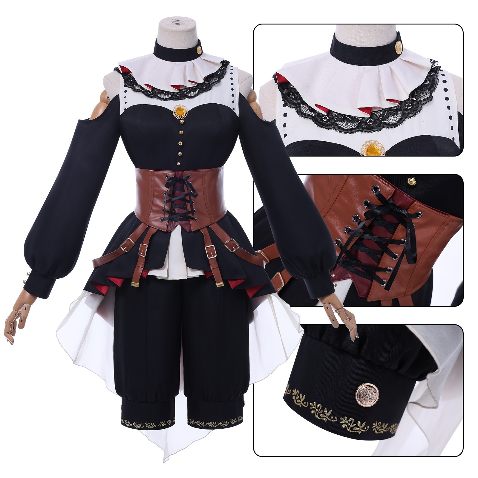 急速出荷 コスプレ 仮装Bang Dream Avmujica讃楽人形三角初華コスプレ衣装二次元 イベント用品