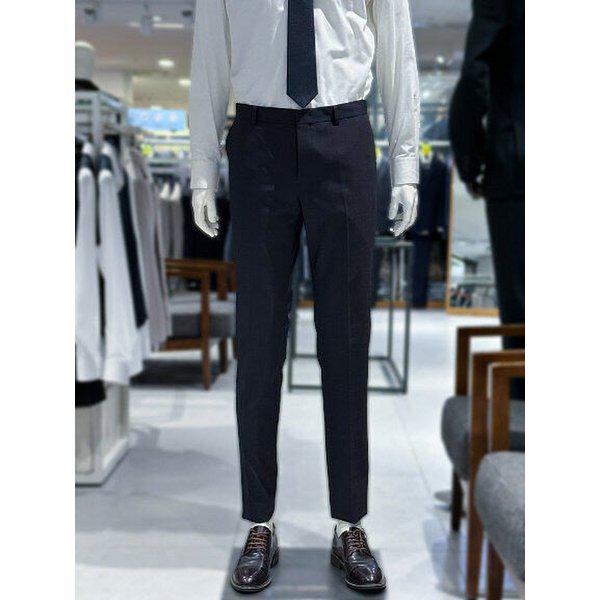 [] ワイン ウールスパン ベーシックフィット メンズ ビジネスカジュアル スーツパンツ FI8823004094 (P003705188)