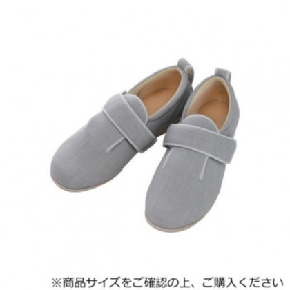 あゆみ コンフォートシューズ（1017） ダブルマジック2 Mグレー L