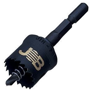 （まとめ）インパクトホールソー [φ8mmx2セット] ジョブマスター JIH-8