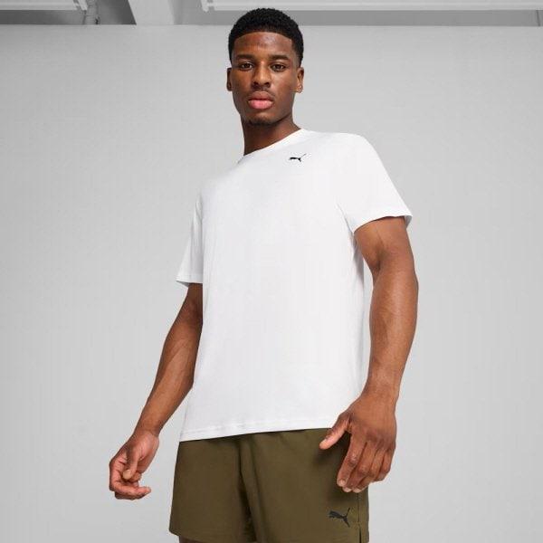 527155 02 男性ランニングスポーツ半袖テッドエッセンシャルポリテクスチャティー TAD Essential Poly Tee