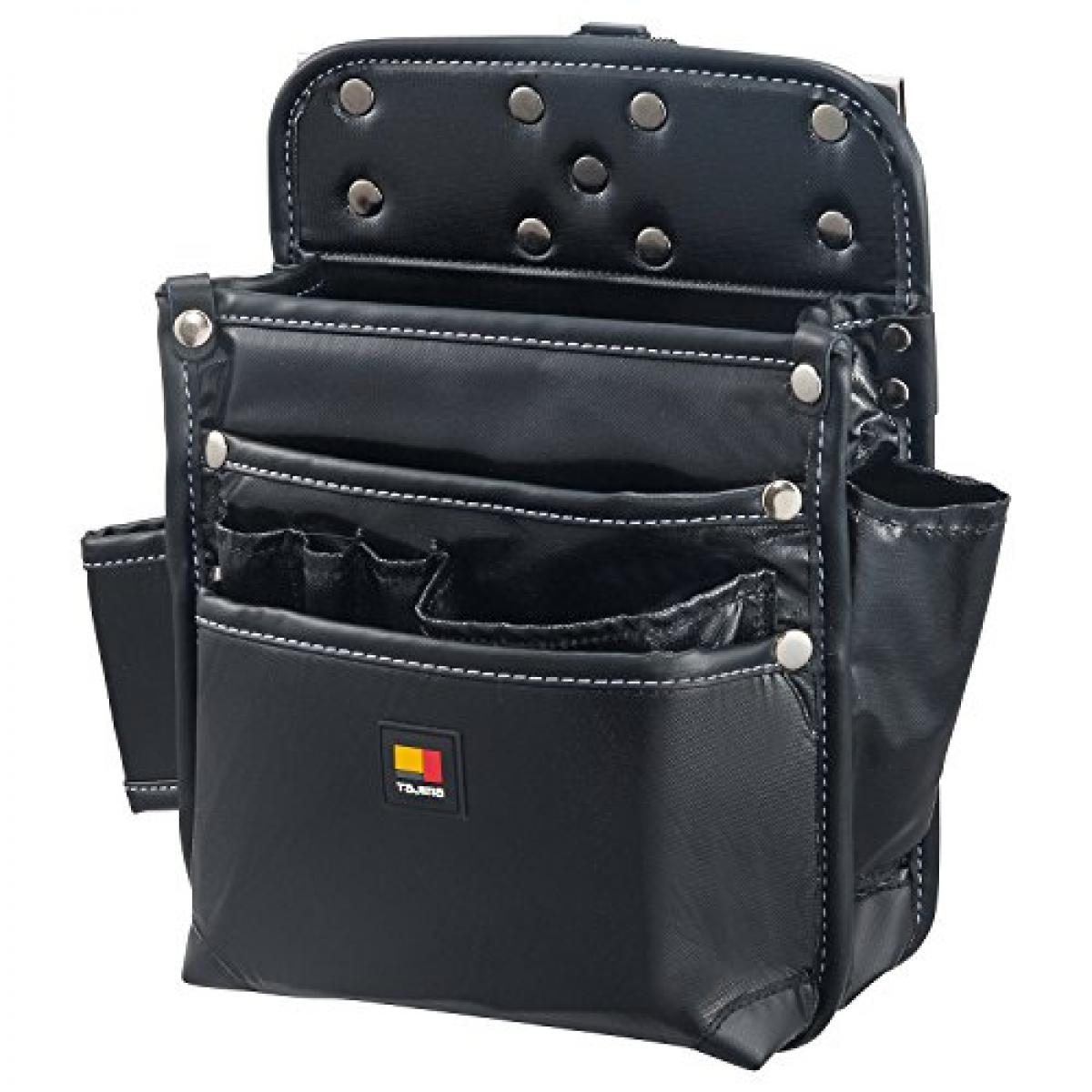 タジマ セフシステム 着脱式腰袋 釘袋3段大 水気に強い高密度ナイロン SFKBN-KG3L 着脱楽々 工具の落下防止 5,971円