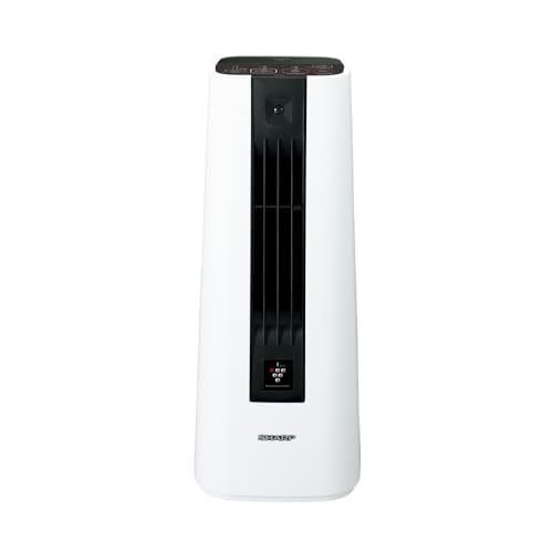 シャープ セラミックヒーター HX-SS1-W 人感センサー パワフル暖房 1200W プラズマクラスター コンパクト 暖房機 日本製