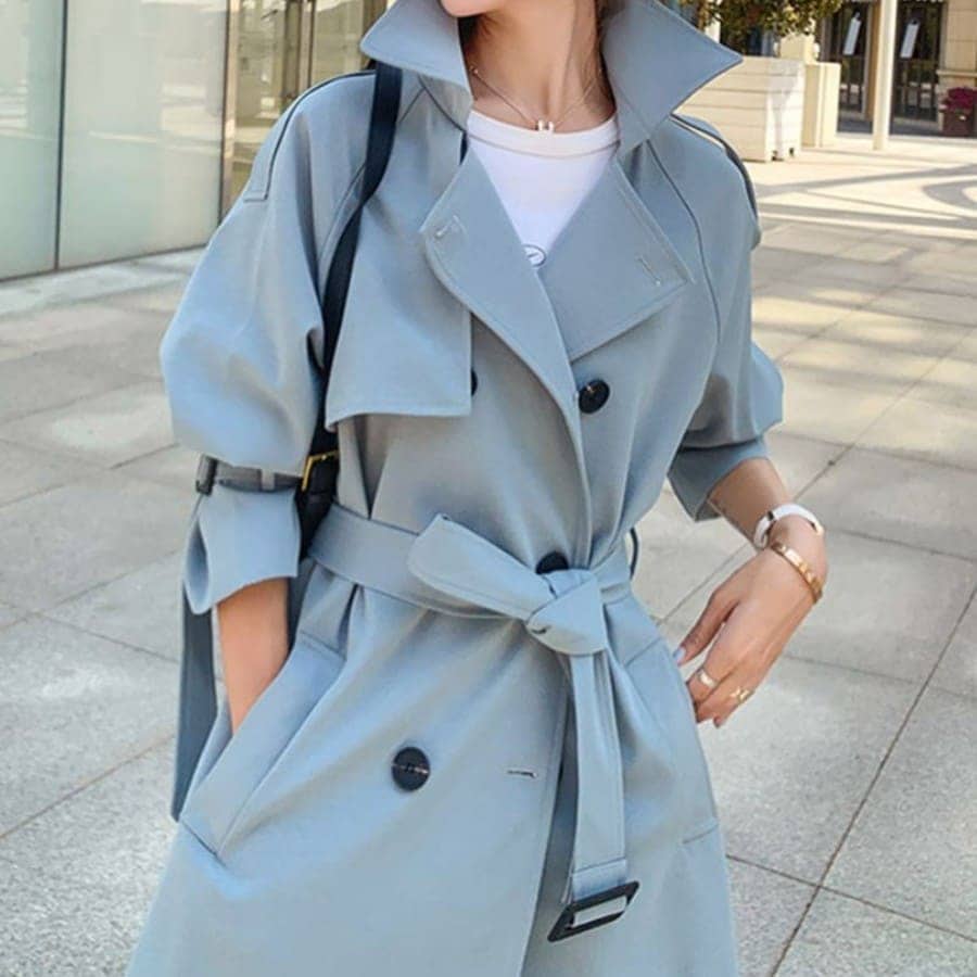 新品更新 人気 コート レディース トレンチ スプリング ロング丈 アウター 10312