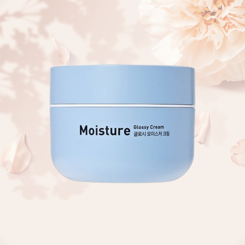 グロッシーモイスチャークリーム 50ml 水光肌へ！乾燥肌に高保湿！つや玉叶う韓国人気クリーム
