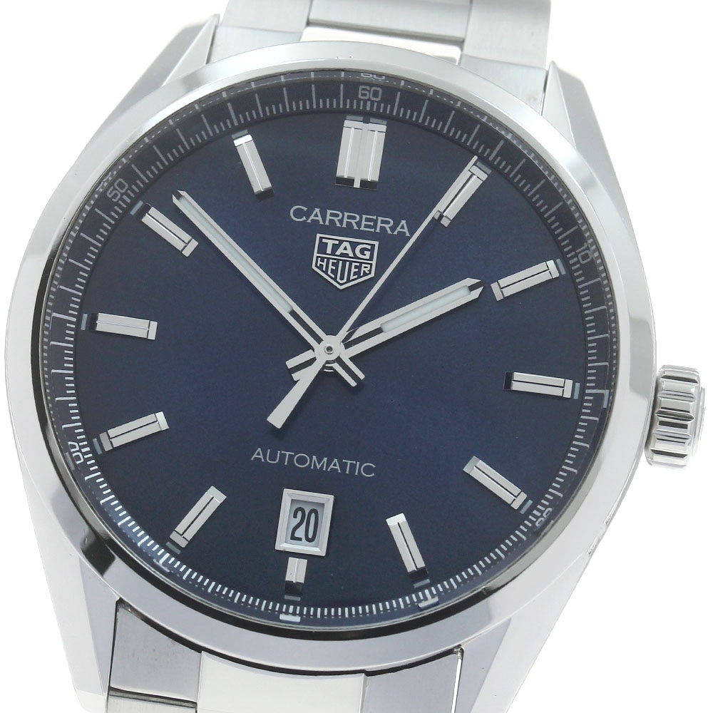 タグホイヤー TAG HEUER WBN2112 カレラ キャリバー5 デイト 自動巻き メンズ 良品 _885492【中古】