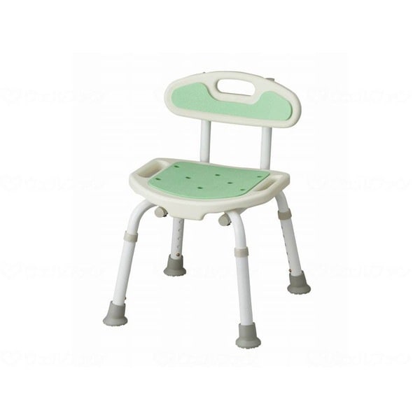 福浴 コンパクトシャワーチェア グリーン FKW-01-C メーカー直送