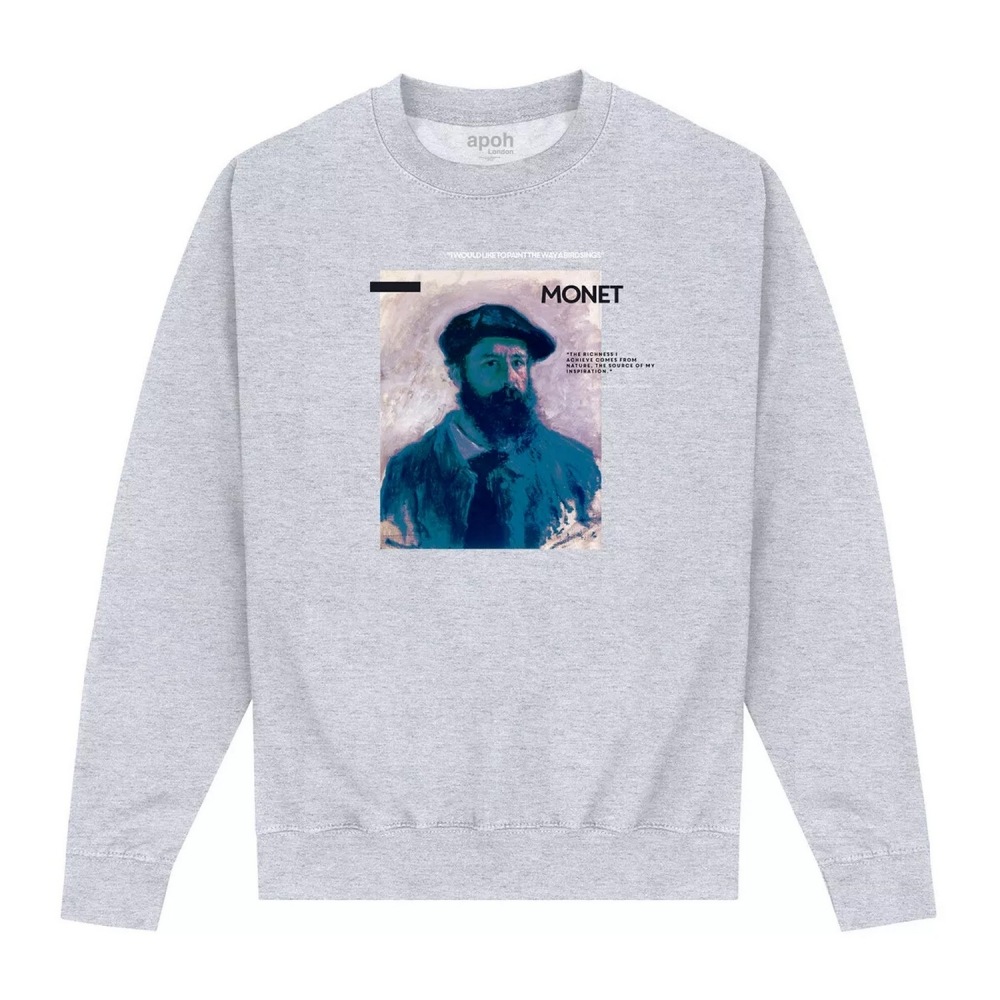 (英国より直送) Apoh ユニセックス大人用モネネイチャースウェットシャツ