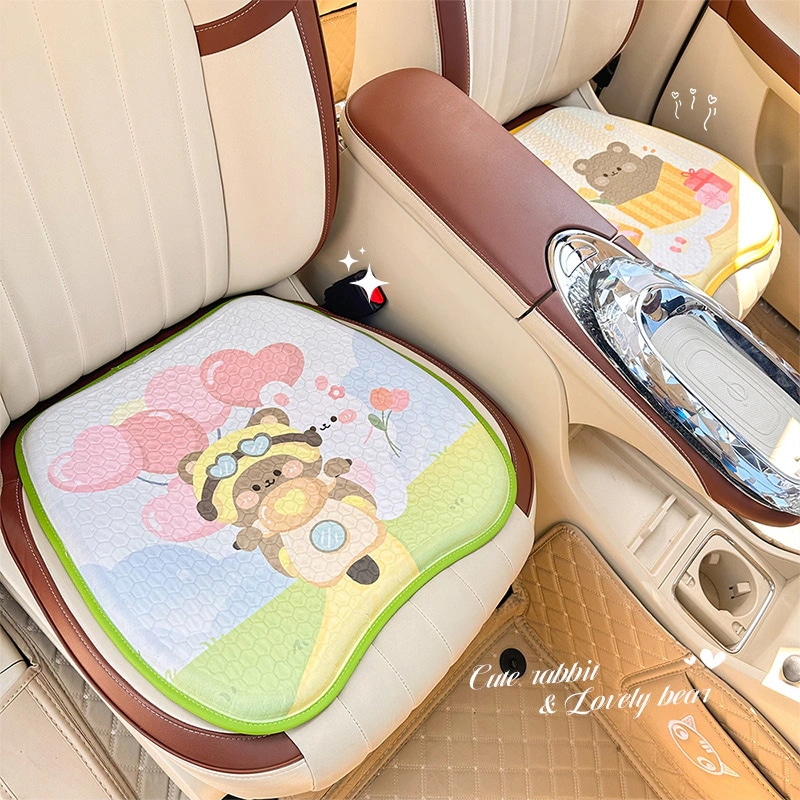 【20点セット】急速出荷セルラーゲルカートゥーンクッション夏の冷たい冷たい冷たい車用冷たいマットかわいい滑り止め車用シートおしりマット