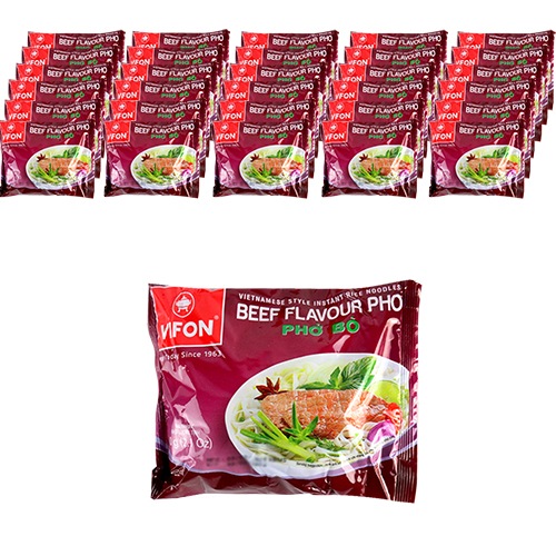 （TF013）ビポンポボベトナムライスヌードル即席ラーメン牛肉の味（30個入り）/韓国配送/ラーメン