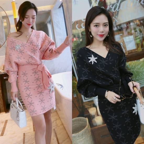 パーティードレス ミニ丈 ミニドレス タイトスカート フレアスカート キャバ ミニワンピース セクシー キャバドレス ミニ 膝丈 結婚式 お呼ばれ 20代 大きいサイズ 袖あり 春 夏 二次会 忘年会 7,047円