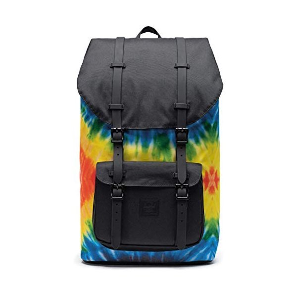 Herschel Little America Laptop Backpack， Rainbow Tie Dye， Classic 25.0L 並行輸入品