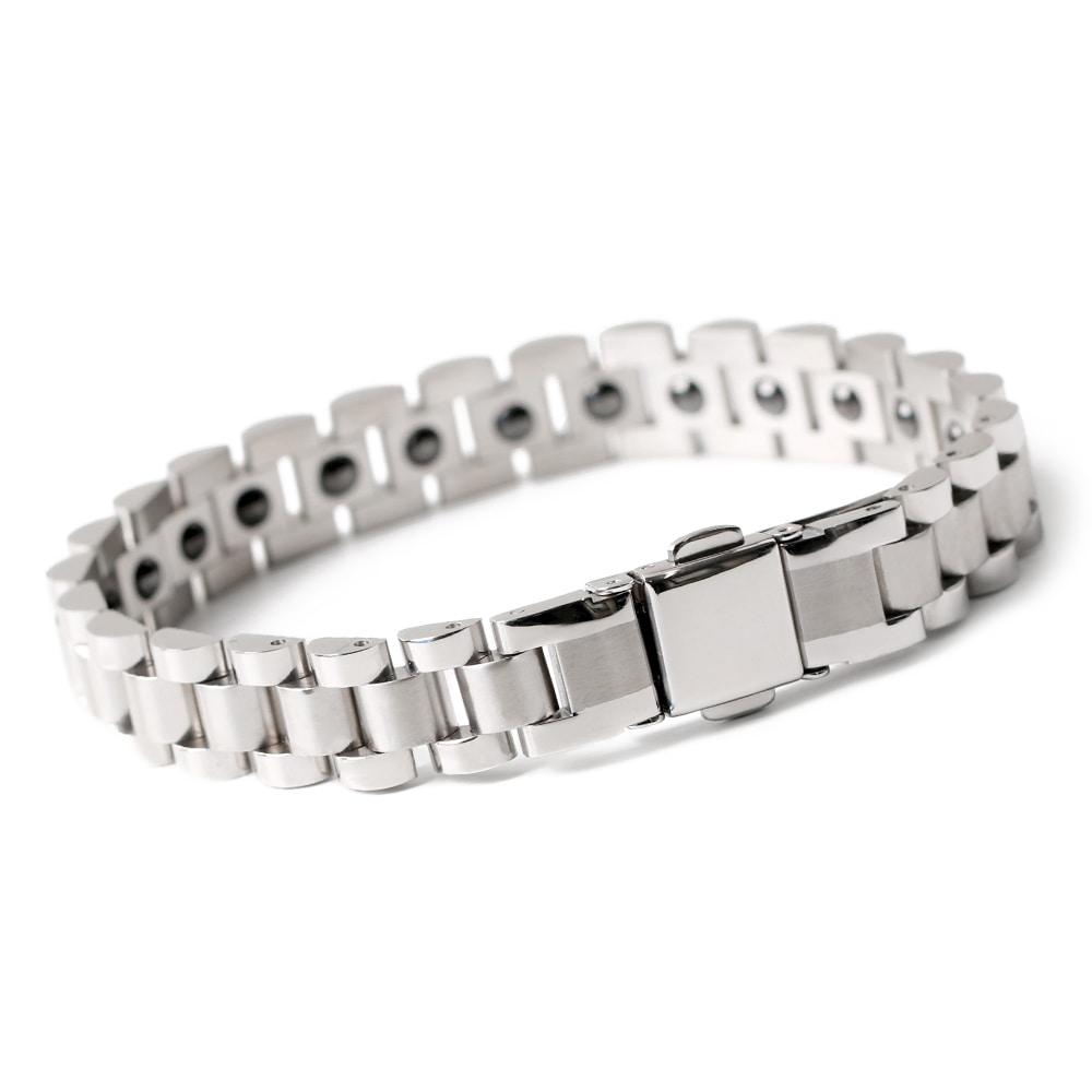 ステンレス メタルバンドブレスレット [b332]