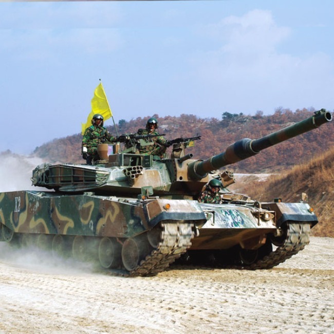 [1/48スケール] R.O.K ARMY K1A1, アカデミープラモデル #13315