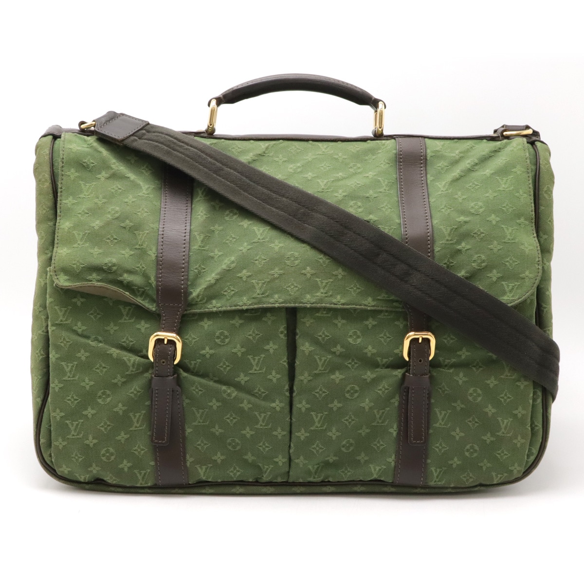 モノグラムミニ ドゥニーズ ブリーフケース 書類カバン ビジネスバッグ 2WAY ショルダーバッグ TSTカーキ M4231 54,800円