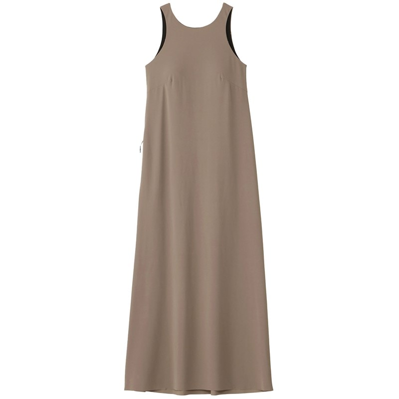 LONG DRESS W CUP 水泳 ウェアワンピース (saw62430-fs)