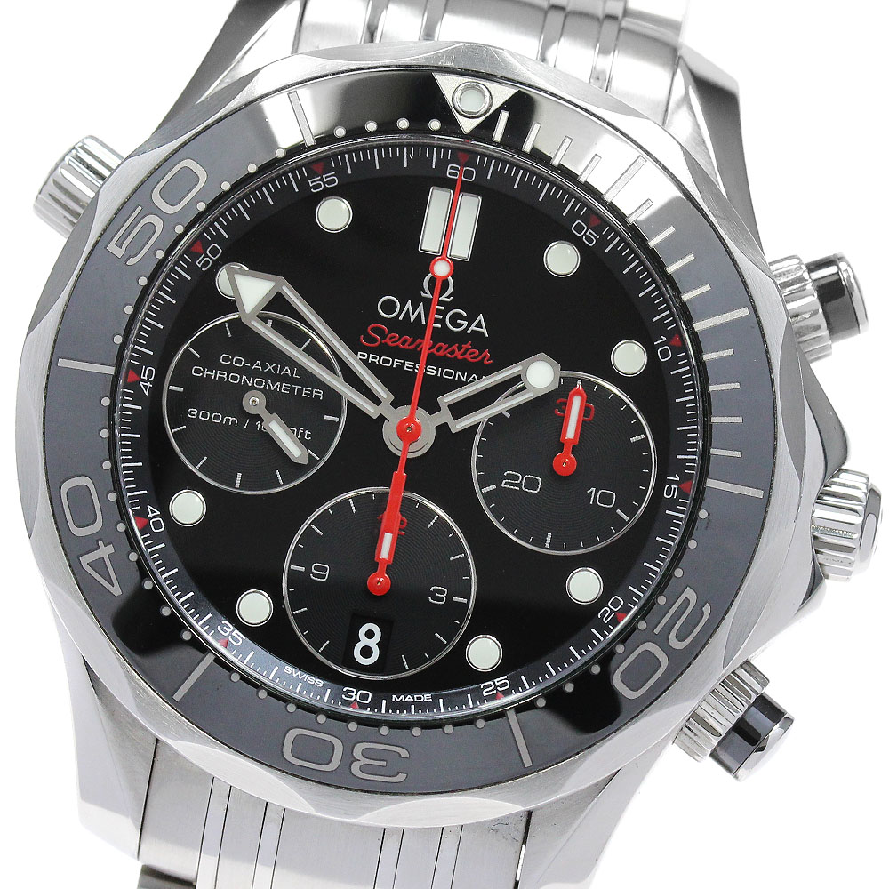 オメガ OMEGA 212.30.42.50.01.001 シーマスター300 コーアクシャル クロノメーター 自動巻き 良品 保証書付き_862589【中古】