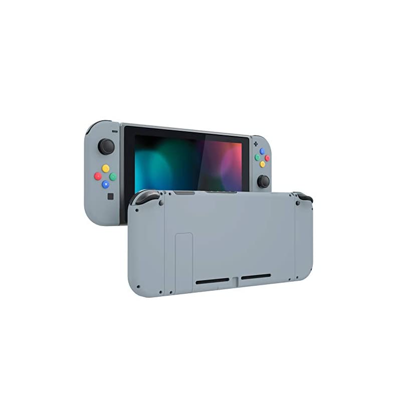 Switchコンソール用バックプレートジョイコンホルダーハンドルコントローラー【ニューホープグレイ】