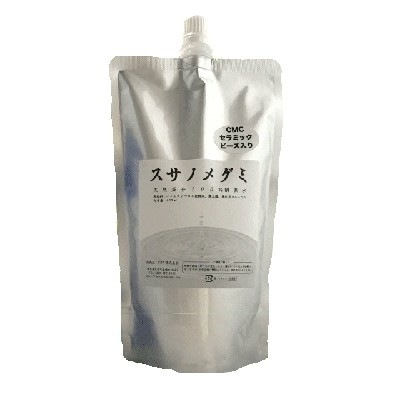 マコモ発酵液スサノメグミ 400ml（詰替用）　CMCセラミックビーズ2粒入り　真菰　空間浄化