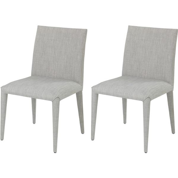 あずま工芸 チェア 幅45.5cm ライトグレー (2脚入) TDC-9565
