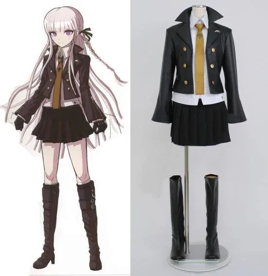 Dangan Ronpa ダンガンロンパ 霧切響子風 コスプレ衣装 ハロウィン クリスマス服 変装服仮装