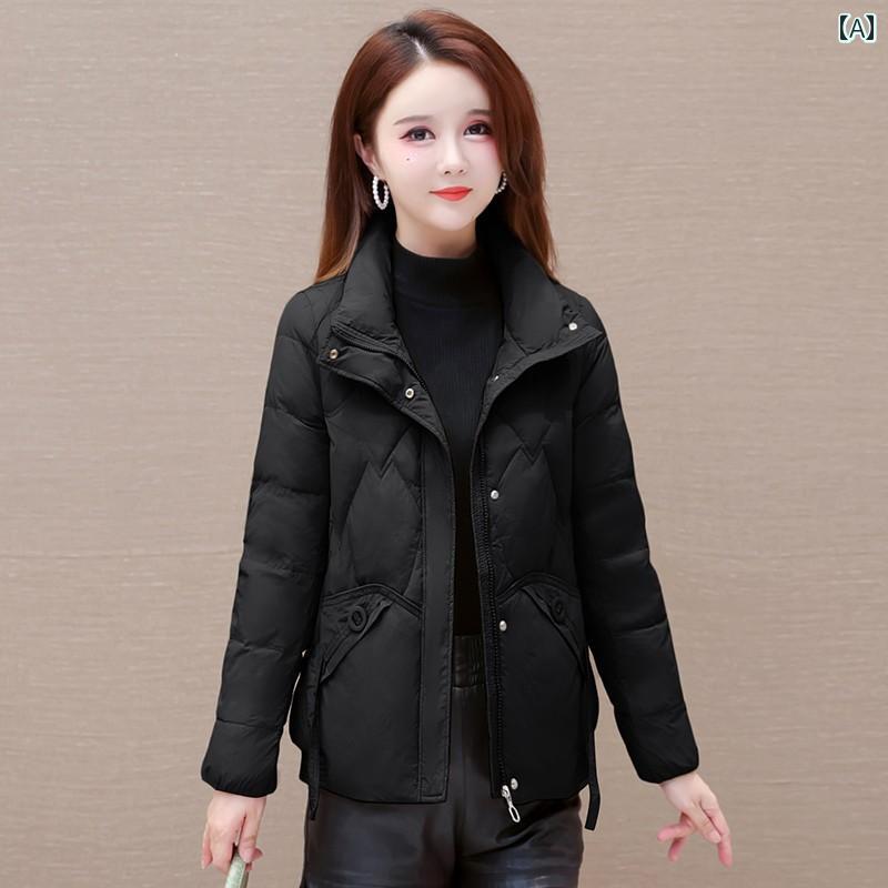 ジャケット 冬服 レディース 防寒対策 軽量 動きやい 暖かい 豪華感 シンプル かわいい おしゃれ スタイリッシュ エレガント カジュアル ダウンジャケット