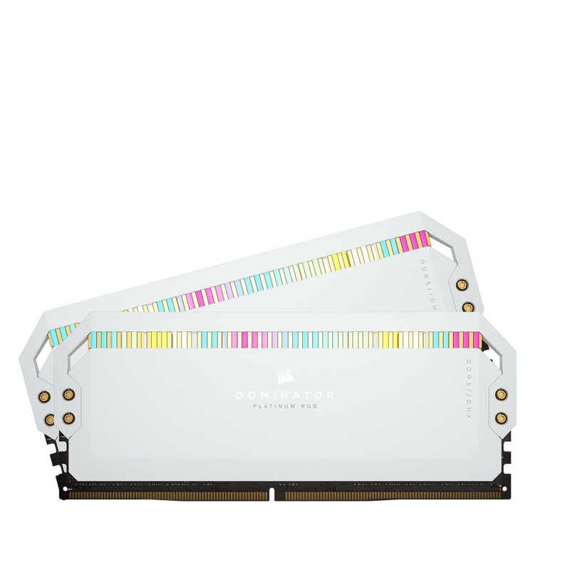 コルセア　CORSAIR　増設用メモリ DOMINATOR RGB DDR5 ホワイト[DIMM DDR5 /16GB /2枚]　CMT32GX5M2X6200C36W 22,250円