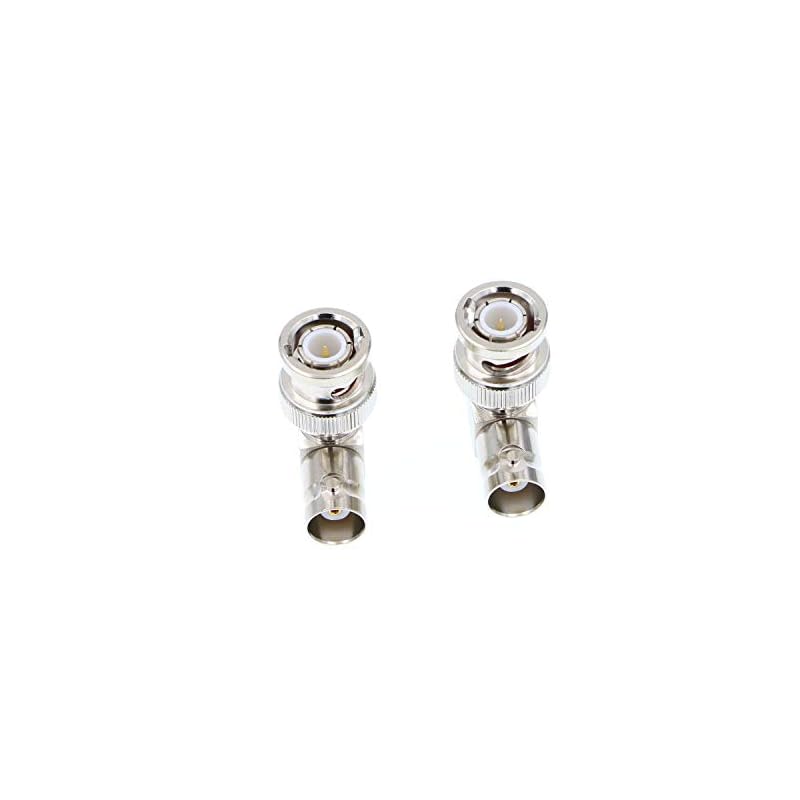 Alvins Cables 直角変換コネクター HD SDI BNCケーブル用 1セット