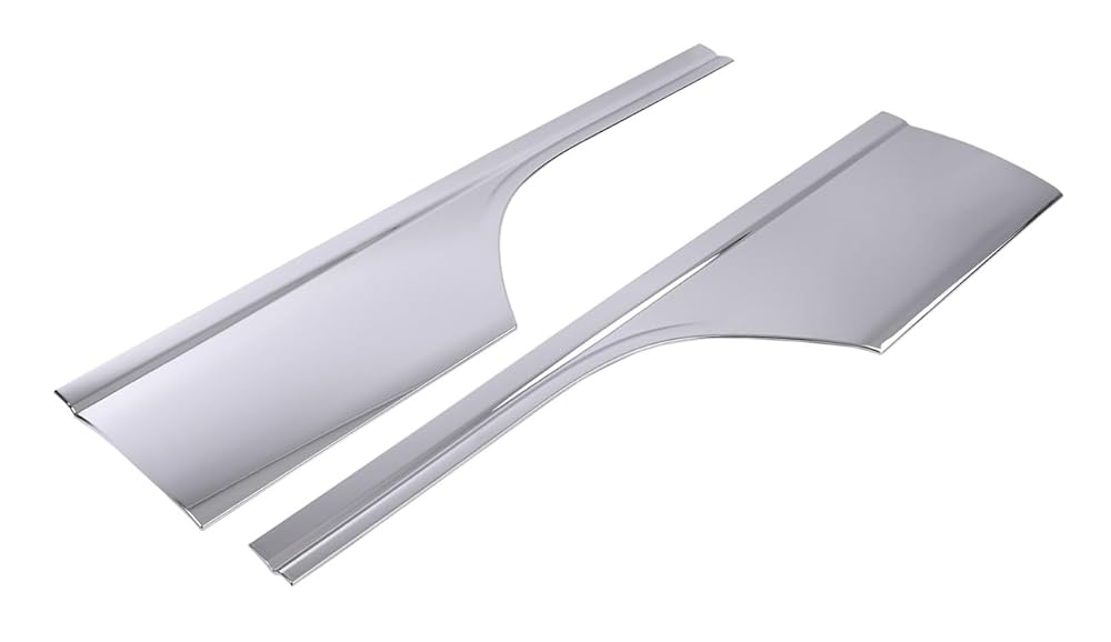 いすゞ NEWエルフ PMエルフ 07エルフ マツダ タイタン 日産 アトラス メッキ ドアガーニッシュ パネル 左右セット デコトラ 社外品 カスタム パーツ