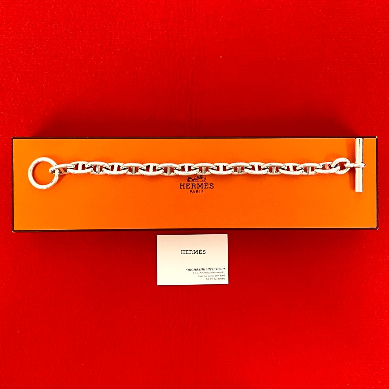 シェーヌダンクル MM 16コマブレスレット シルバー925 シルバー 37957