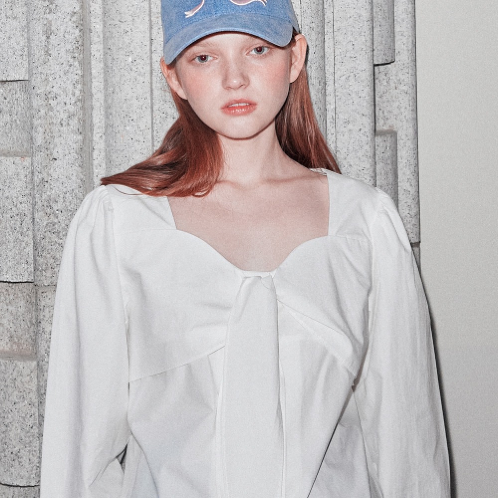 RONRON リボンボウブラウスアイボリー 9,246円