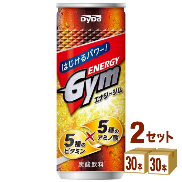 ダイドー エナジージム 缶 250ml 2ケース (60本) 飲料