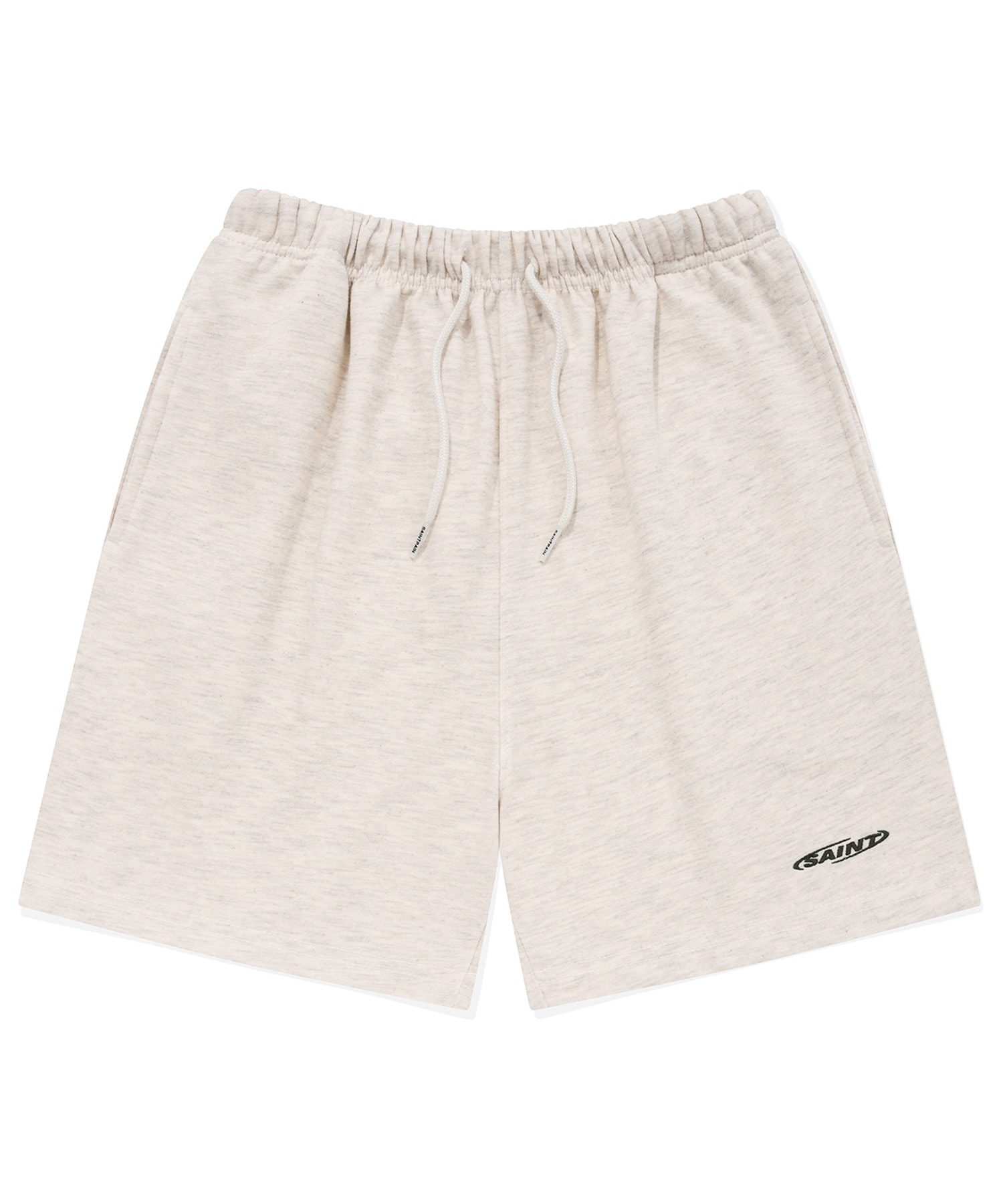 SP Basic Logo Short Pants-Oatmeal