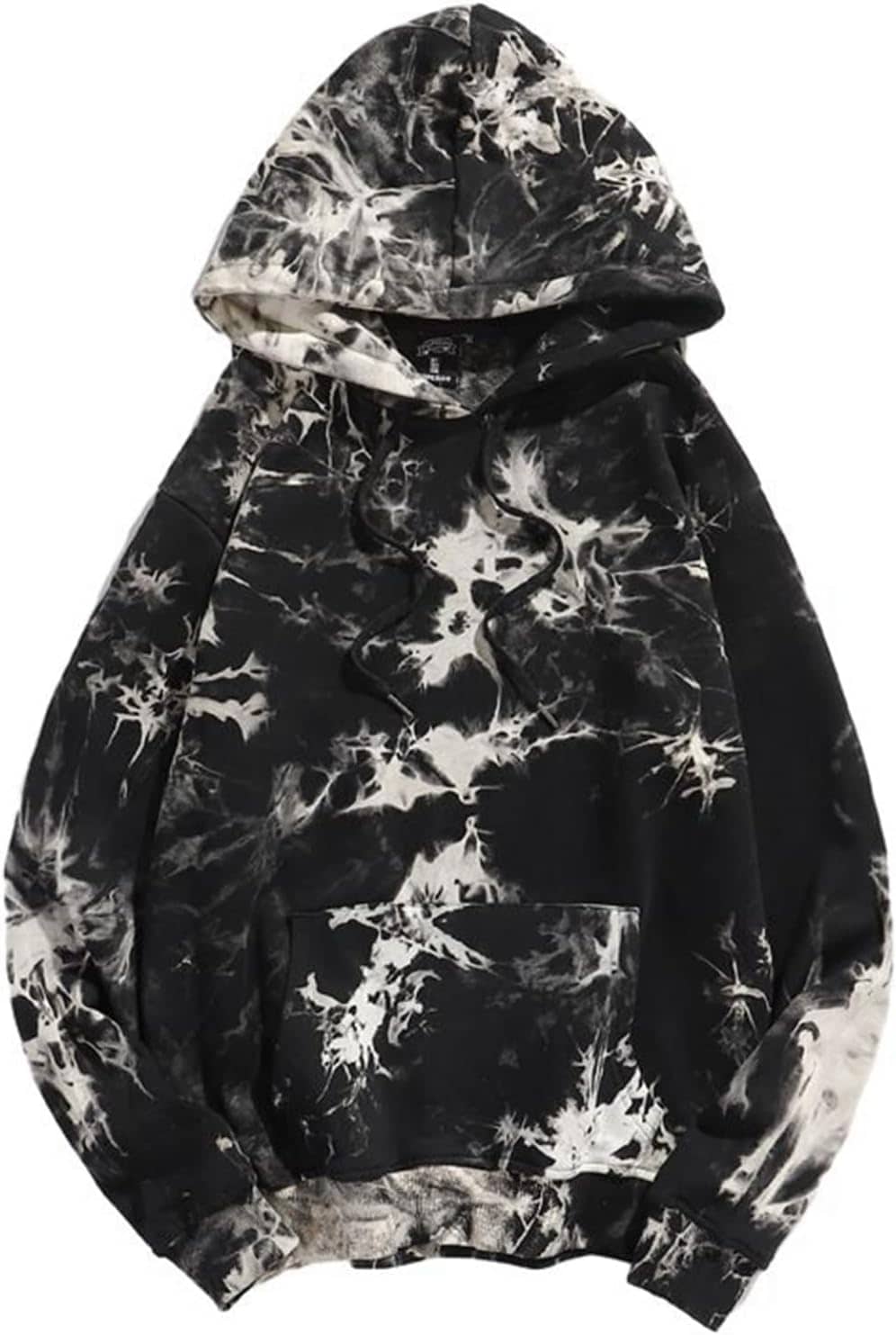 パーカーメンズ タイダイ染め 綿100% 絞り染め フード付き 長袖 フルオーバー 春秋冬服 ポケット付き 大きいサイズ 調整ひも付き おしゃれ 着心地が良い 軽い 原宿風 ダーク系 男女兼用