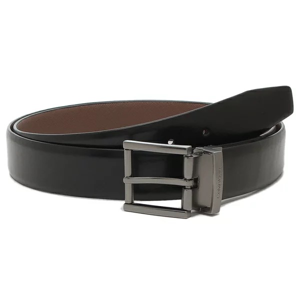ベルト リバーシブルベルト リバーシブル　２WAY ブラック ブラウン メンズ CALVIN KLEIN 11CK010024 BKBR