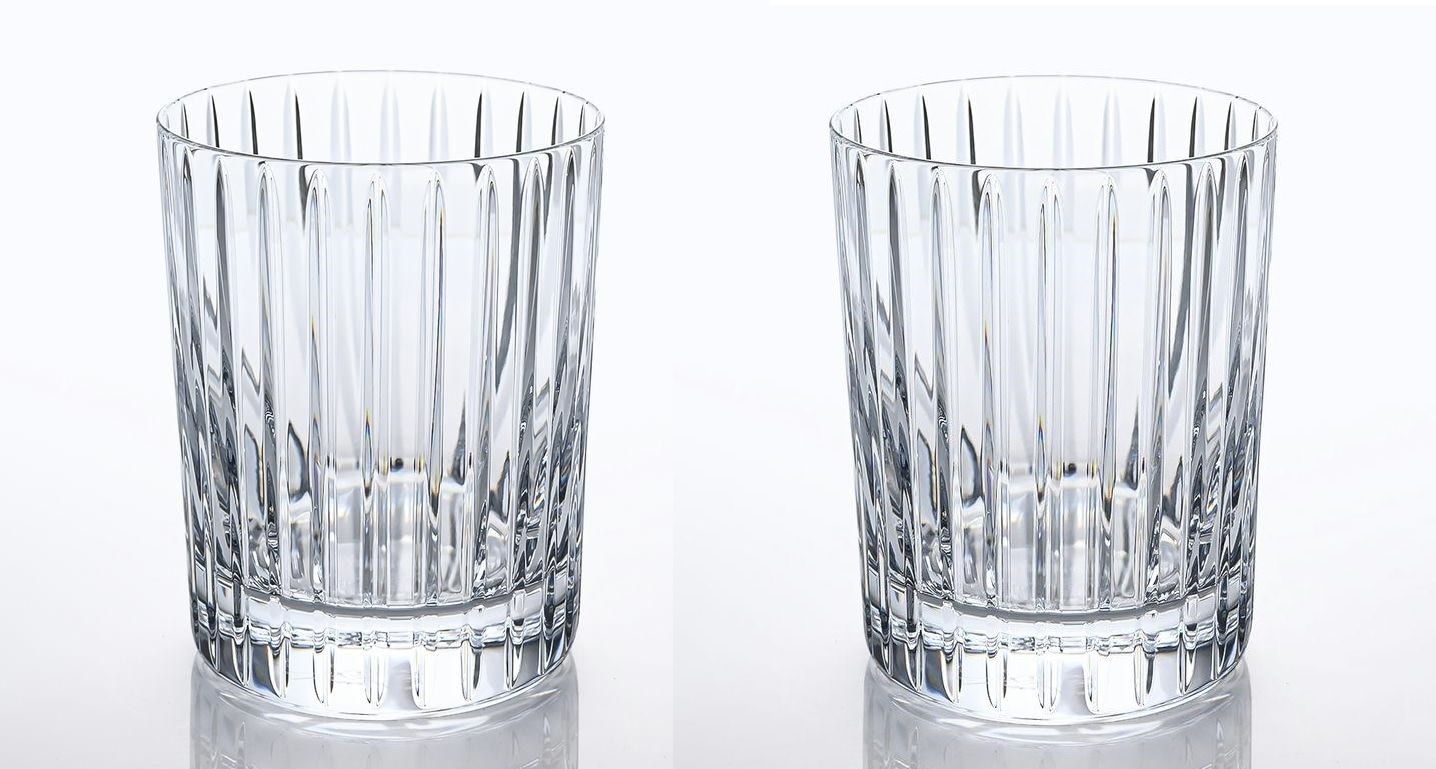 Baccarat 2811293 バカラ グラス ペア ハーモニー タンブラー オールドファッション ロックグラス クリスタルガラス 9.6cm 280ml 客数x2
