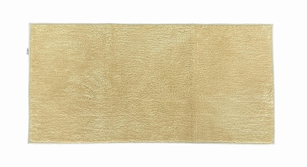日本製 吸水速乾バスマット コスモトロン クレド 60×120cm ベージュ 5,641円