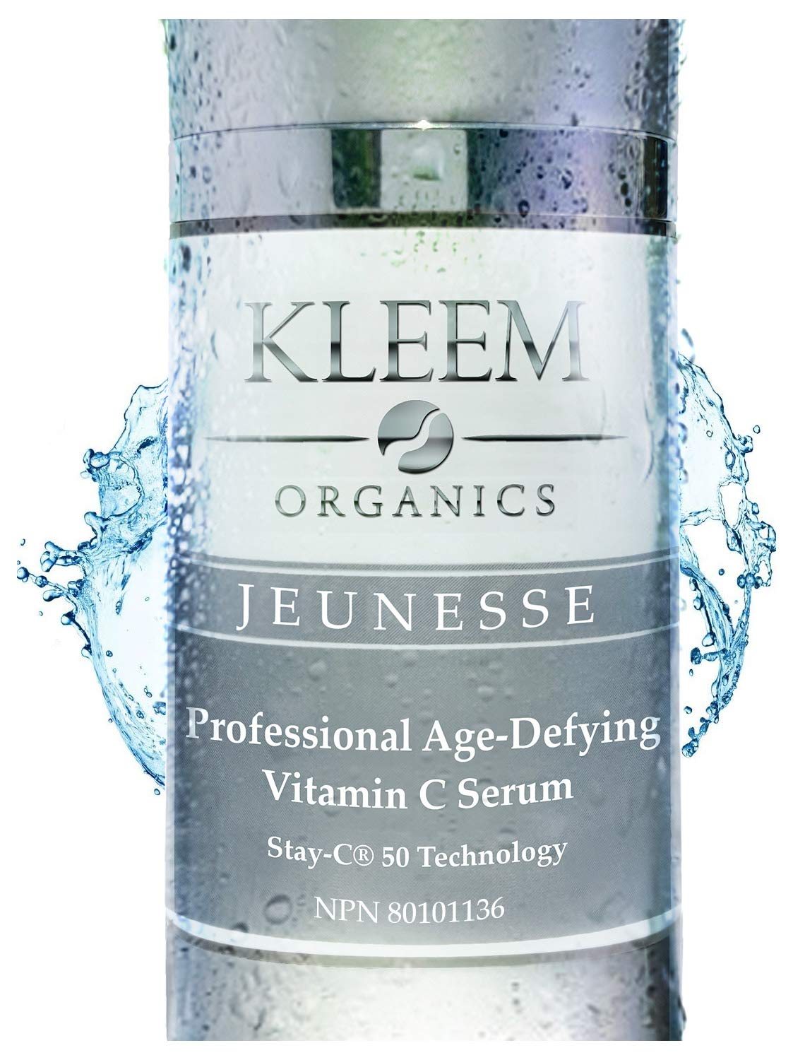 顔と目のためのロン酸ビタミンCセラム-天然成分最高の防止しわ美顔セラム-5週間(DOUBLESI