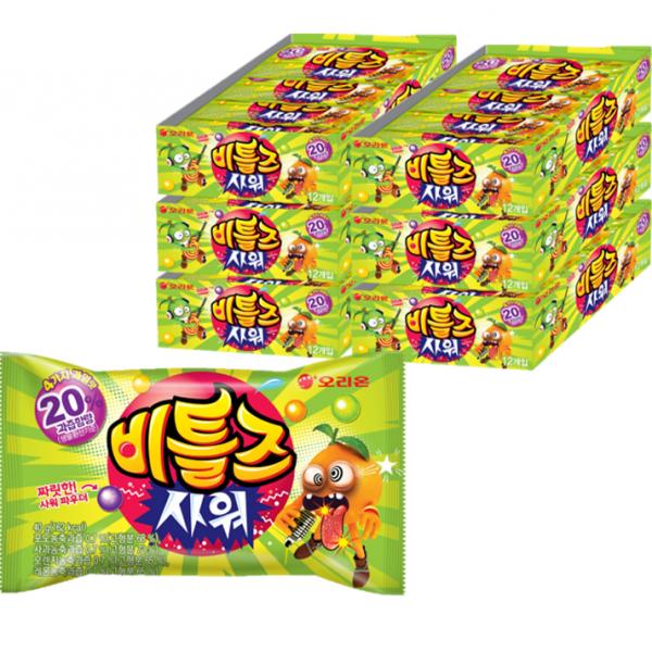 オリオンビートルズサワーキャンディ 오리온 비틀즈사워 캔디